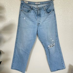 Levi’s Ribcage straight jeans